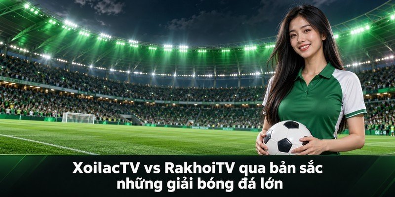 XoilacTV vs RakhoiTV qua bản sắc những giải bóng đá lớn