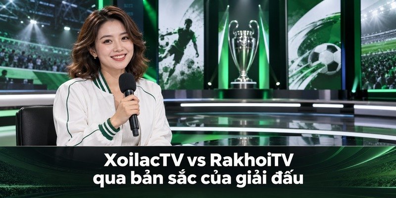 XoilacTV vs RakhoiTV qua bản sắc của giải đấu