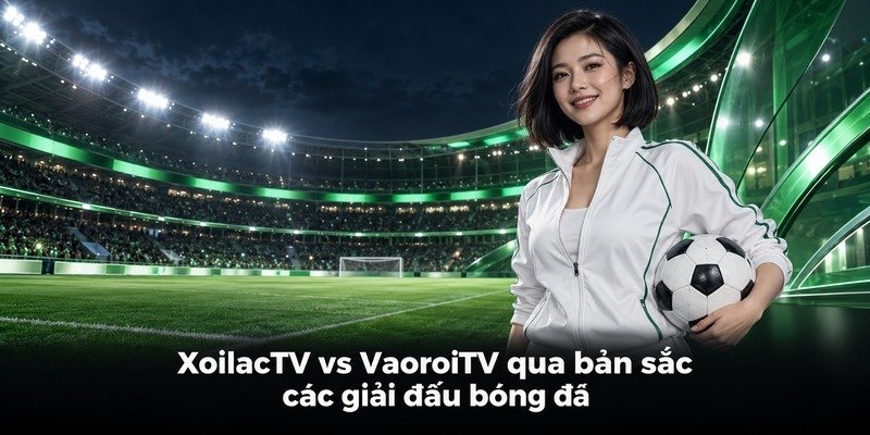 XoilacTV vs VaoroiTV qua bản sắc các giải đấu bóng đá